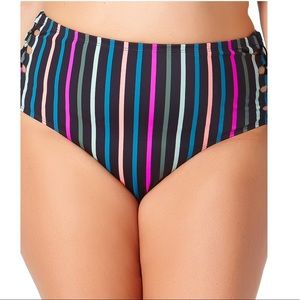 Over The Rainbow Stripe Highway Swimsuit Bottom